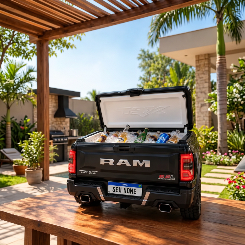 Mini Cooler Point Brasil – Cooler dos Apaixonados por Carros & Churrasco