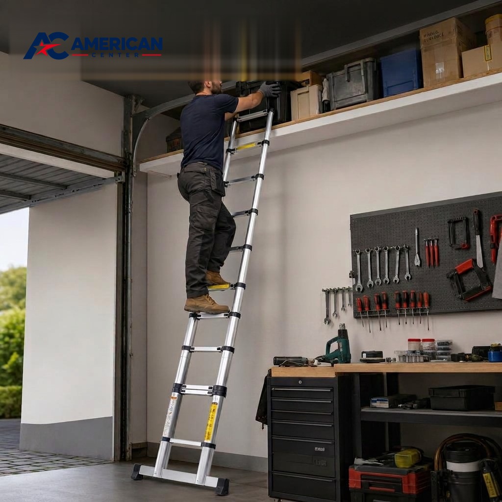 Escada Telescópica Articulada Profissional 6,2 m